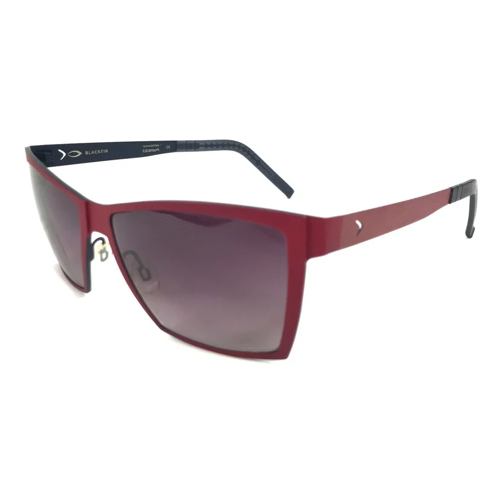 Blackfin Sunglasses BF679 PALM BAY COL.419 Red Blue Cat Eye with Purple Gradient